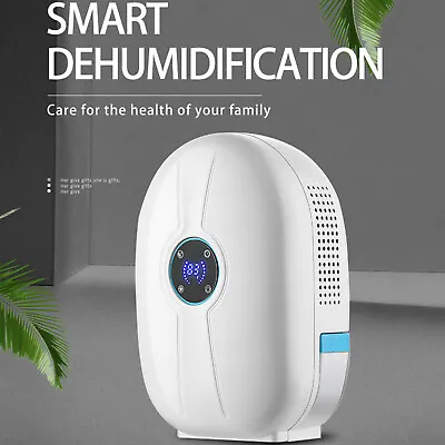 500ml Mini Dehumidifier Dryer Portable For Home Car Office LCD Display Quietly • $34.20