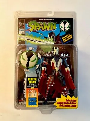 Todd Toys McFarlane Spawn MEDIEVAL SPAWN Vintage 1994 Action Figure NEW • $4.99