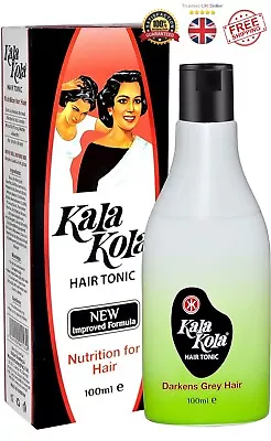 Kala Kola Hair Tonic For Grey Hair And Natural Colours 100ml Original • £7.45