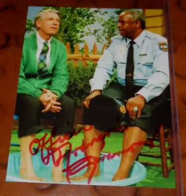 Officer François Clemmons Signed Autographed Photo  Mr Rogers' Neighborhood  • $20