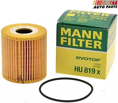 Volvo Oil Filter MANN HU 819 X Engine Oil Filter • $14.99
