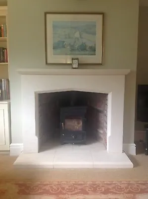 Stone Fireplace Hand Carved Solid British Natural Stone Periot With No Hearths • £800