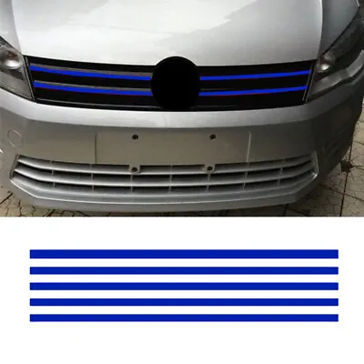 5x Reflective Car Strips Sticker Front Hood Grill Decals Automobile Decoration • $4.39