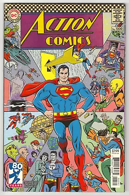DC Comics ACTION COMICS #1000 First Printing Michael Allred Cover • £2.61