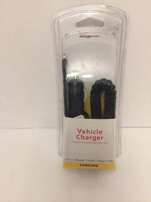 $7.90 • Buy Samsung Verizon Vehicle Charger For Flipshot Glyde Gleam & Juke SAM20CONVPC NIB