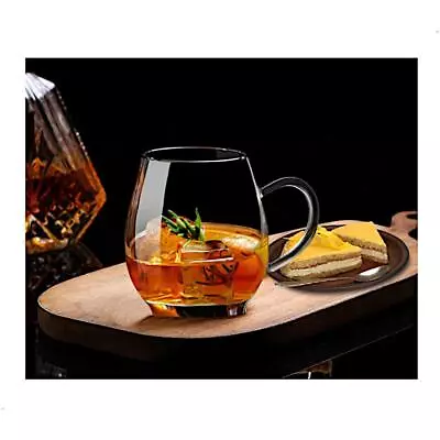 Ultra Clear Glass Tea Mug | Coffee Mug 16 Oz (470 Ml) | Borosilicate - Glasse... • $17.60