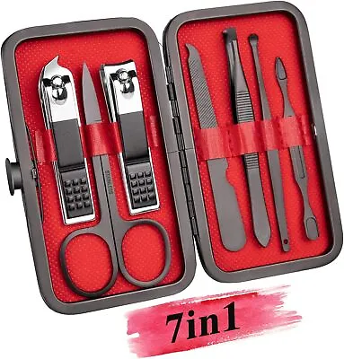 Manicure Set Nail Clippers Set Professional 4 Pk Stainless Steel Pedicure  Kit • $6.36