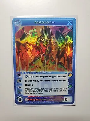 Maxxor Ultra Rare Holo Foil  1st Edition. Chaotic TCG Card Dawn Of Perim • $299