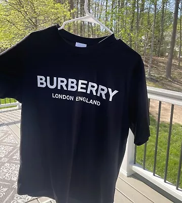 Burberry Black Logo T Shirt Men • $56