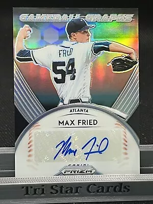 Max Fried 2019 Panini Prizm Gameball Graphs Autograph - Atlanta Braves • $15