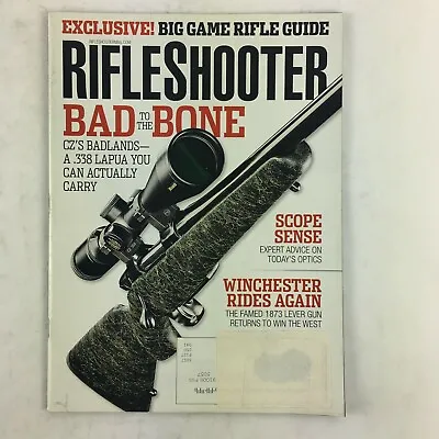 September 2015 Rifle Shooter Magazine Hunting Rifle Roundup .22-250 M1A CZ 557 • $9.99