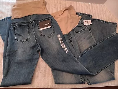 Lot Of 2! Indigo Blue Maternity Jeans Boot Cut XS NWT Size X SMALL • $33.99