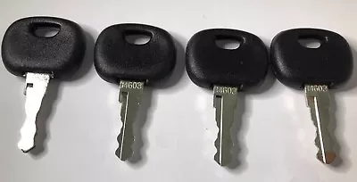 4x Key 14603 - Universal Key Ignition Key 603 Linde - Stapler • £20.87