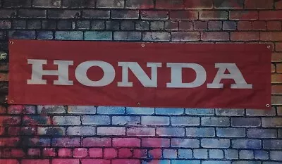 Honda Motocross Banner 1.5 X 6 Ft • $25