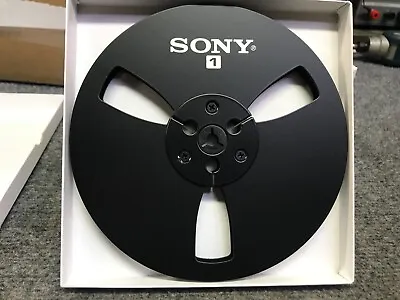 NEW Black Sony Reel 7  LIGHT METAL REEL 1/4  Tape  Aluminum Made In US  • $69.95