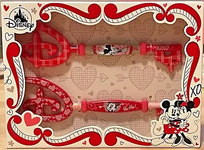 Disney Mickey & Minnie Mouse Valentine's Day 2022 Collectible Key Set • $17.08