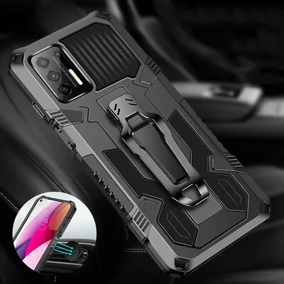 Case For Samsung Galaxy A14 5G Shockproof Belt Clip Phone Cover + Tempered Glass • $3.99