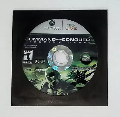 Command & Conquer 3: Tiberium Wars (Microsoft Xbox 360 2007) Disc Only • $7.99