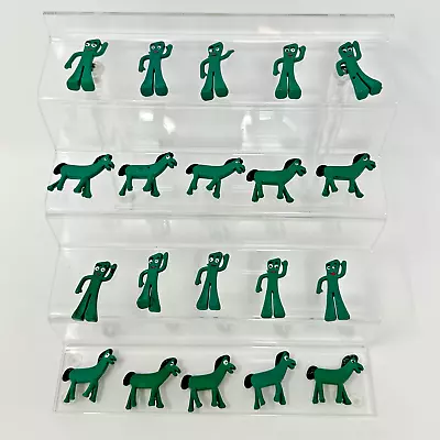 Vintage Gumby Pokey Figures MINI Toy Vending Gumball Machine 1.75  LOT Of 20 • $13.88