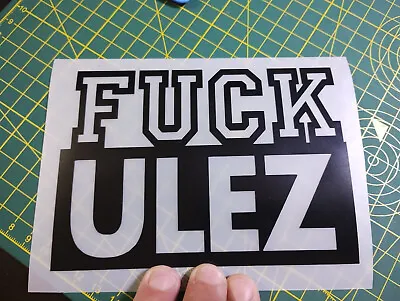 FCUK ULEZ   Emission Car Sticker Scam Window London Decal Sadiq Khan • £2.99