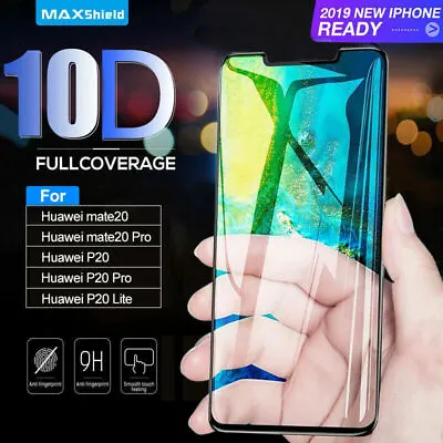 £2.75 • Buy For Huawei P20 Lite P20 Pro Full 10D Tempered Glass 9H Screen Protector Cover 