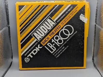 Vintage TDK LB-1800 Master Recording Tape 7  Reel To Reel  • £35
