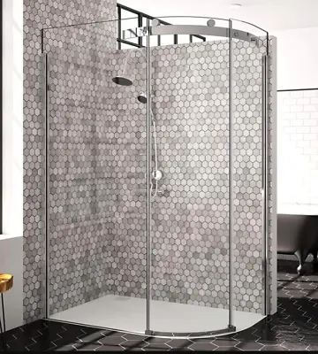 Offset Quadrant Shower Enclosure 1200 X 900mm Merlyn 10 Series Single Door RH • £675