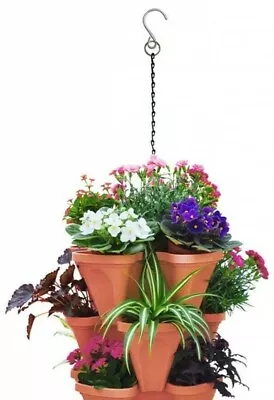 CHAIN ONLY - FOR THE STRAWBERRY PLANTER STACKER POT Garden Hang Plant Herb 93cm • £4.49