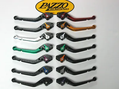 Pazzo Dual Pivot Folding Levers For Suzuki SV650 SV650S 1999 - 2009 Katana 98-06 • $199.95