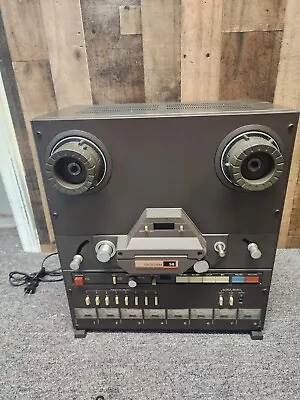 TASCAM Model 38 8 Track Reel To Reel Recorder 1980s Functioning Nice Shape! • $1200