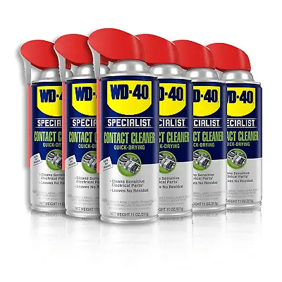 $58.97 • Buy WD-40 - 300080 Specialist Electrical Contact Cleaner Spray - Electronic 6 Packs