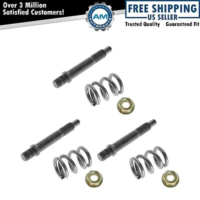 Dorman Exhaust Manifold To Front Pipe Stud & Spring 3 Piece Kit For GM Truck • $32.39