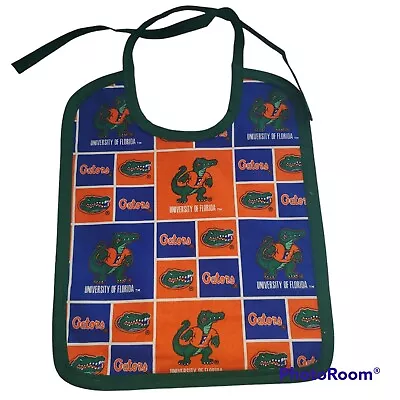 Handmade Gift!  University Of Florida Gators Baby Bib  • $19