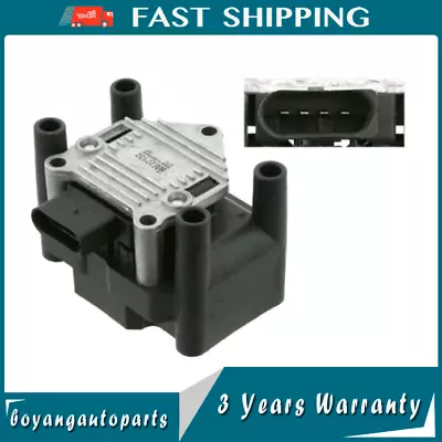 One  Ignition Coil Pack Fits For Audi Seat Skoda VW Polo Golf A3 032905106B • $34