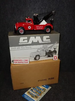 Texaco Trust The Star 1958 Gmc Wrecker Diecast Tow Truck First Gear #18-2356 D • $69.95