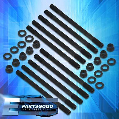 For 02-06 RSX K20A2 K20A3 K20Z1 Engine Cylinder Head Stud Bolt Kit Replacement • $41.99