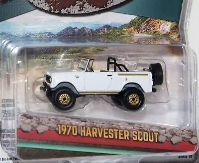 Greenlight White 1970 International Scout 4x4 Diecast Model Car 1/64 All Terrain • $6.99