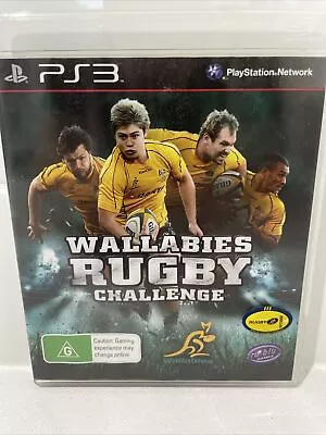 Wallabies Rugby Challenge - Sony Playstation 3 PS3 - Free Postage + Manual • $10