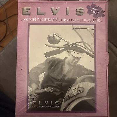 Elvis Presley Two Sided Puzzle By The Wertheimer Collection Sealed New  • $6.99