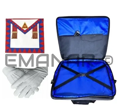 Masonic Regalia Soft Case Bag Royal Arch Principals Apron Taus *BRAND NEW* • £41.50