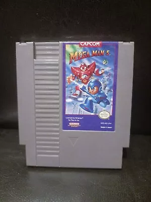 Mega Man 5 (Nintendo Entertainment System 1992) CARTRIDGE ONLY NES • $100