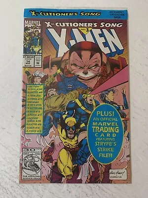 X-Men 14 🔥1992 SEALED W/ Cards🔥X-Cutioners Song Part 3🔥Marvel Comics🔥NM • £4.82