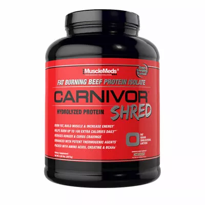 MuscleMeds Fat Burning Hydrolyzed Beef Protein Isolate Chocolate Flavor 4.56LBS • $69.99