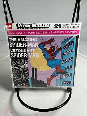 Vintage 1977 The Amazing Spider-Man Viewmaster Set--Canadian Edition Sealed • $24.99