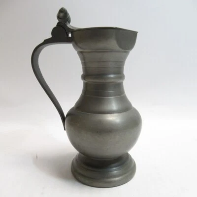 £19.99 • Buy Peltro Pewter Pitcher Jug Handled 95% Double Acorn Italian Decorative 14cm Tall
