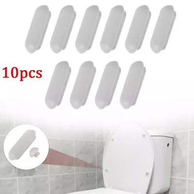 Toilet Seat Bumpers Buffers Home Accessories Cushion Kit Replace Stopper • $14.72
