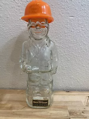 Vintage Mennen Skin Bracer Construction Worker Hard Hat After Shave Decanter • $8.19