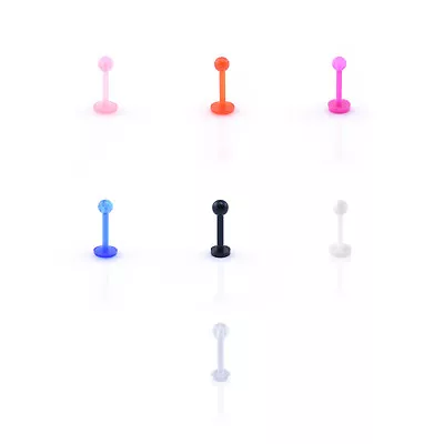 £1.69 • Buy  Labret Bar Bioflex PTFE UV Coloured Flexible Various Sizes & Colours