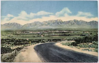 New Mexico- Mesilla Valley Organ Mountains US Hwy 70-80 Vintage Postcard A5 • $9.99