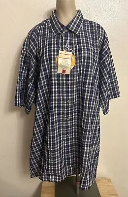 Vtg Y2K Veezo Button Up Shirt Mens Size 2XL Short Sleeve Button Up Y-  New • $24